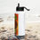 Thumbnail: Stainless steel water bottle with a straw lid