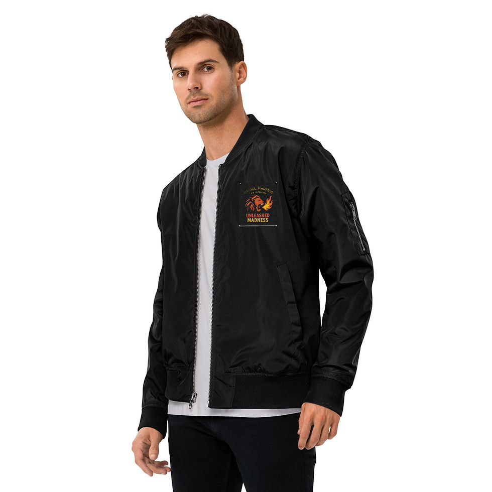 Thumbnail: Premium recycled bomber jacket