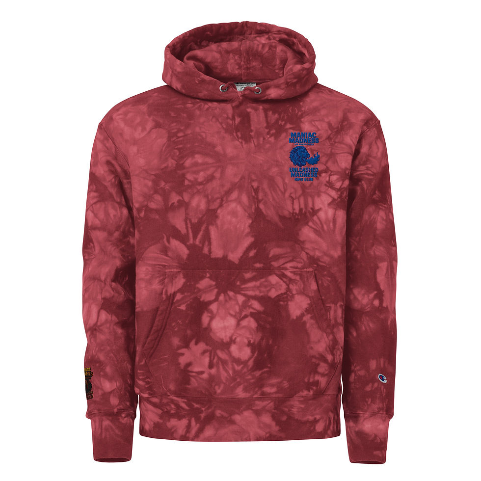 Thumbnail: Unisex Champion tie-dye hoodie