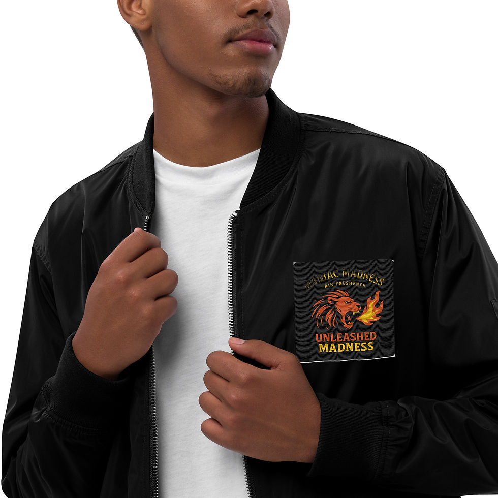 Thumbnail: Premium recycled bomber jacket