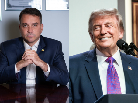 Flávio Bolsonaro aceita convite de Trump para encontro na Casa Branca
