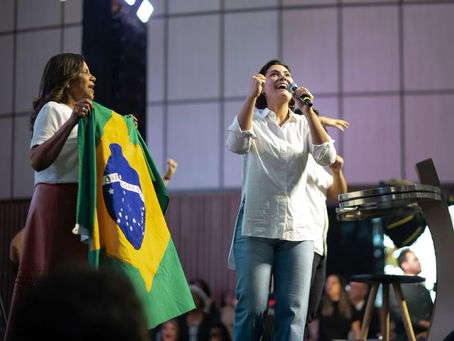 Michelle Bolsonaro desembarca no Pará para agenda política e manifestações públicas; acompanhe a agenda