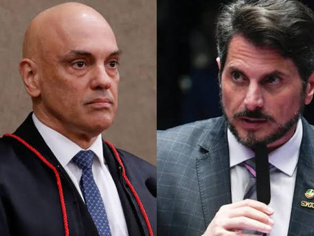 ALERTA: STF bloqueia contas e Pix de senador Marcos do Val após viagem aos EUA