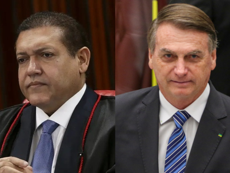 Nunes Marques convida Bolsonaro para posse no TSE