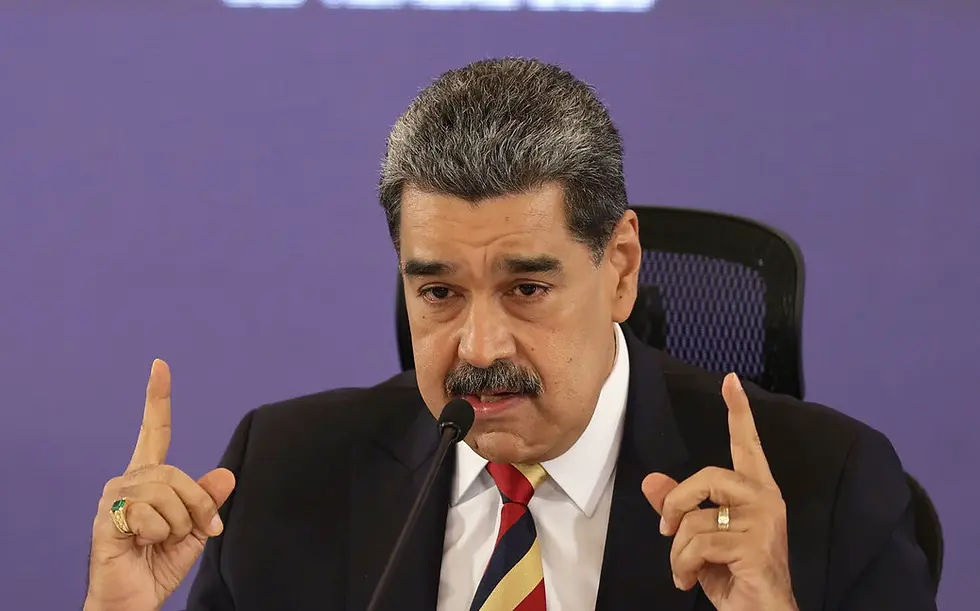 Avião oficial da Venezuela pousa próximo da fronteira com o Brasil