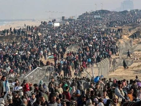 Cerca de 200 mil palestinos retornam ao norte de Gaza após início do ‘pacto Trump’ e cessar-fogo entre Israel e Hamas