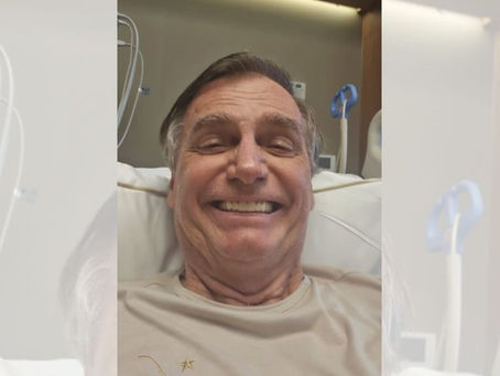 Bolsonaro segue estável e apresenta progressão na dieta oral, diz boletim médico
