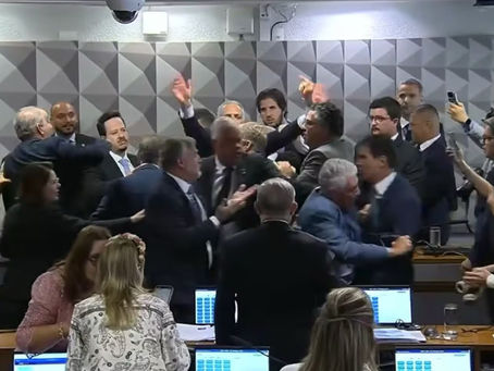 CPMI do INSS em Brasília termina em tumulto após quebra de sigilo de Lulinha