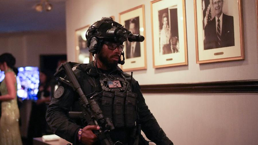 Polícia confirma que atirador agiu sozinho em jantar com Trump