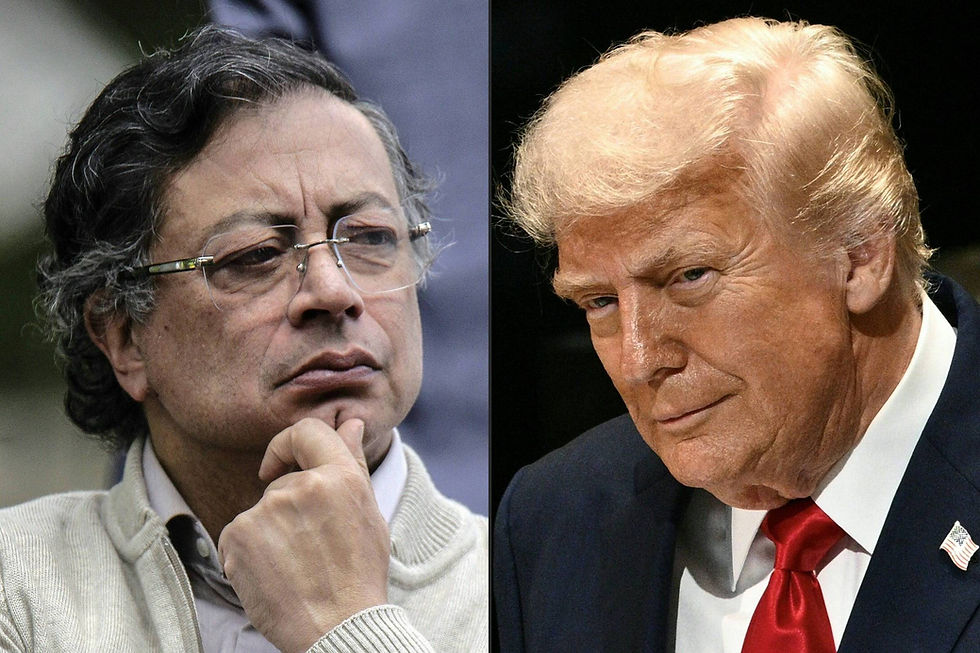 Trump chama Petro de “líder de drogas ilegais” e ameaça ações contra cartéis na Colômbia