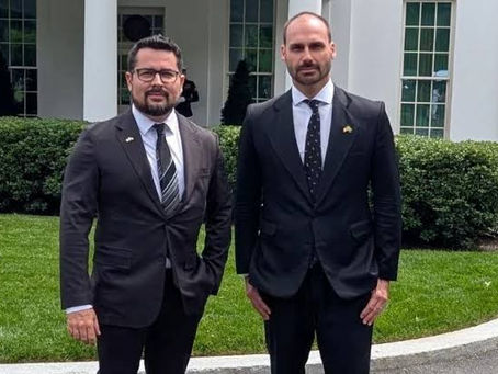 Eduardo Bolsonaro declara que esposa de Moraes também é alvo de sanções dos EUA