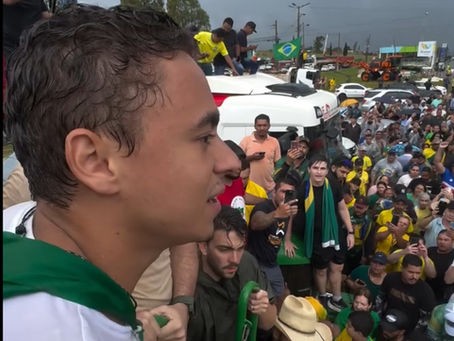 “Lula não me representa”, declara Nikolas no 3° dia da caminhada por Justiça e Liberdade aos apoiadores de Cristalina (GO)