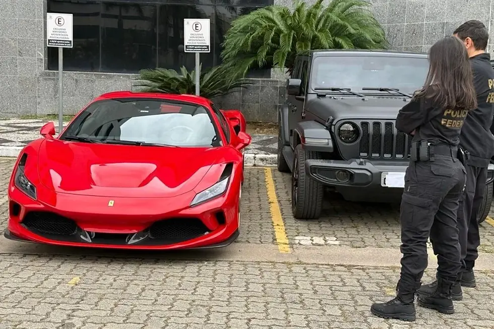 PF apreende Ferrari em operação contra sindicato ligado ao irmão de Lula; ação investiga fraudes bilionárias no INSS