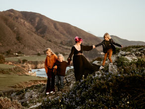Capturing Moments of Motherhood Amidst the Stunning Coastal Views of Big Sur, California { Family Photographer, Sonoma CA }