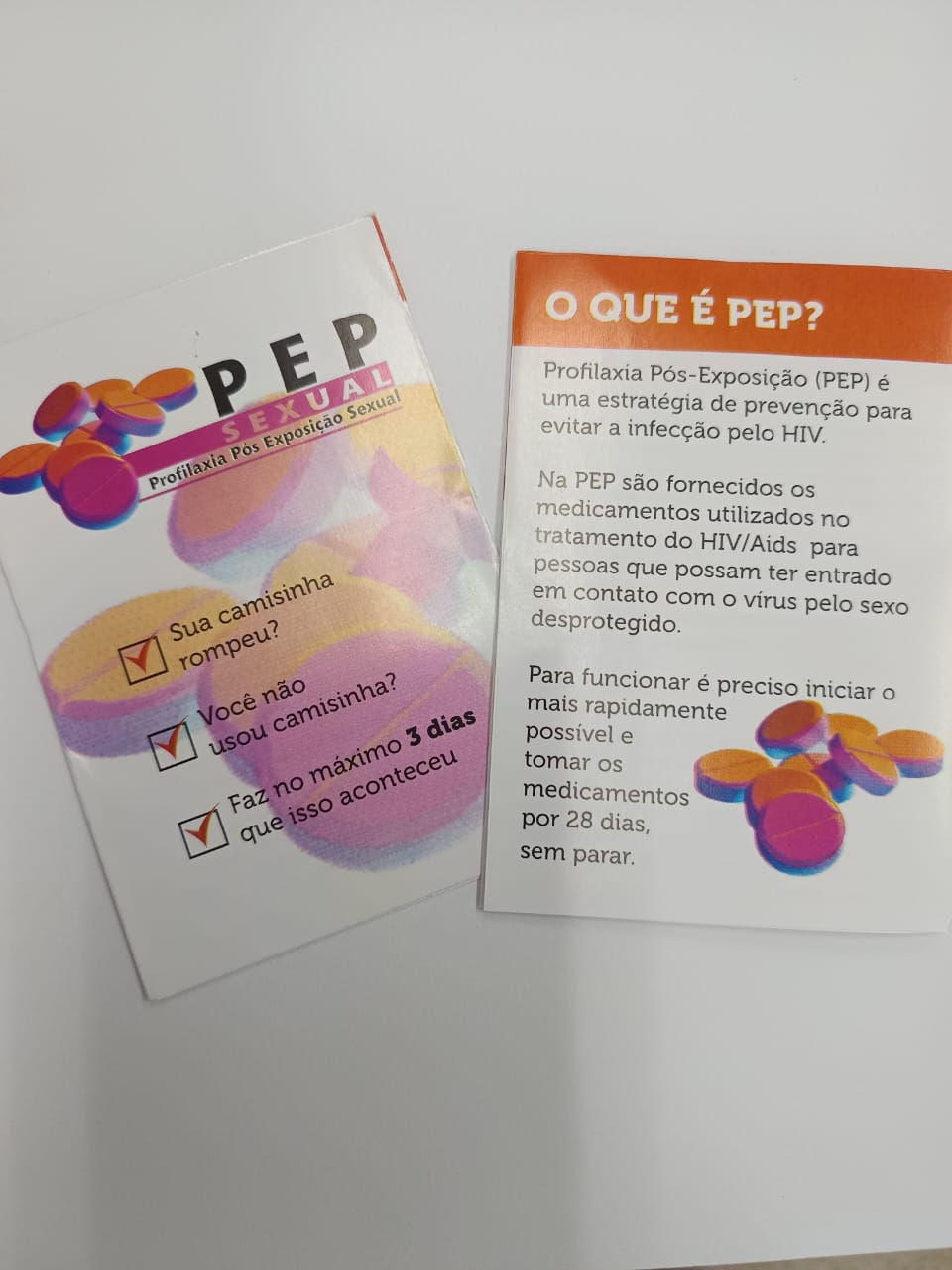 Folder de PEP de São Paulo