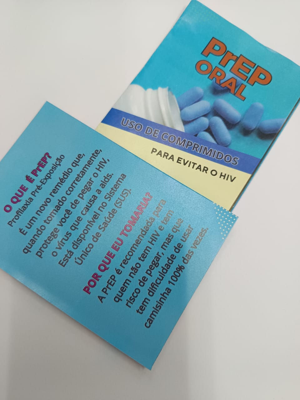 Folder de PrEP de São Paulo