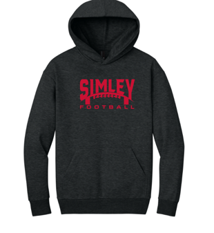 FOOTBALL FANWEAR Simley Hoody Black