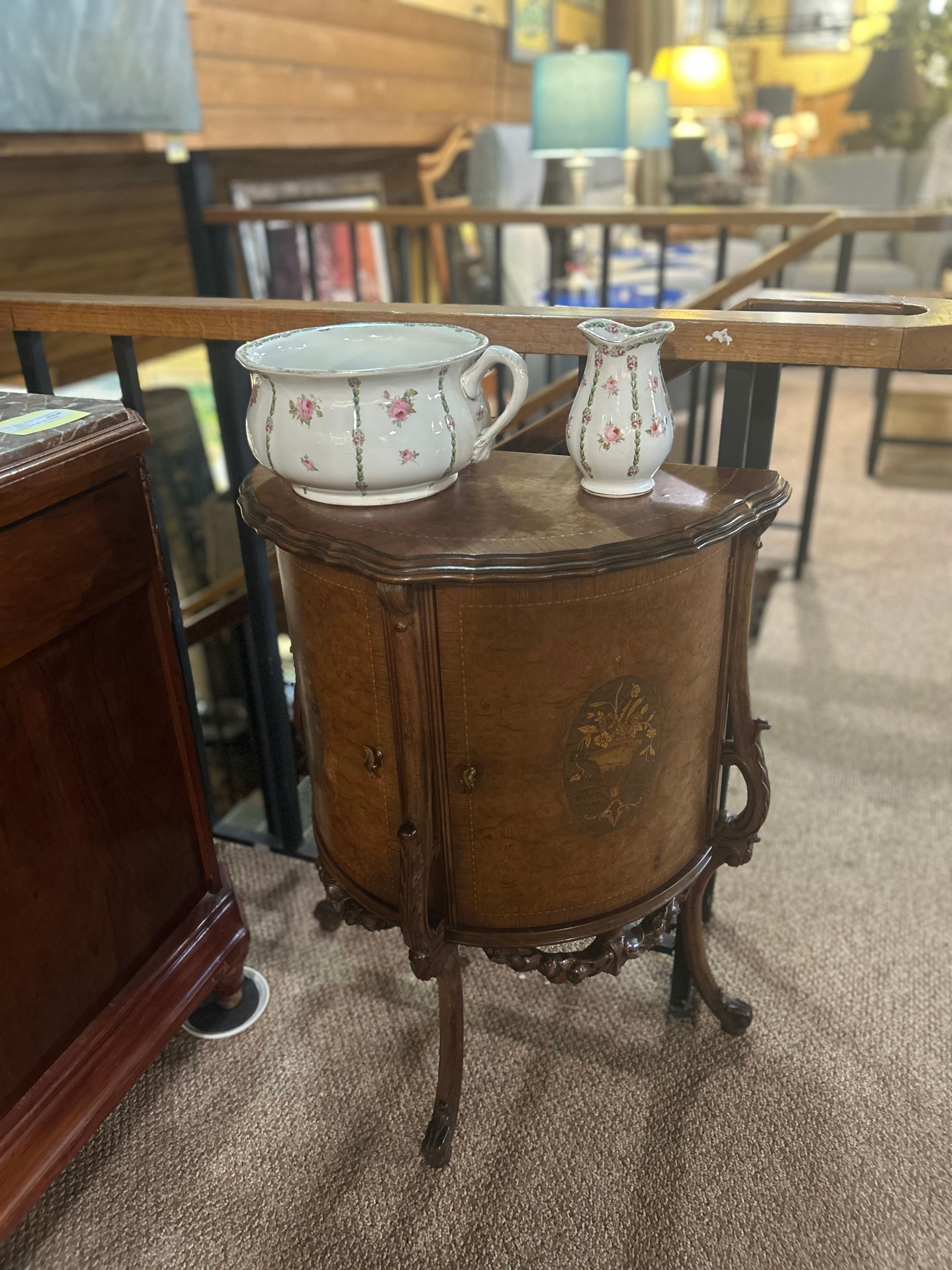 Anyway French Demi-Lune Cabinet 