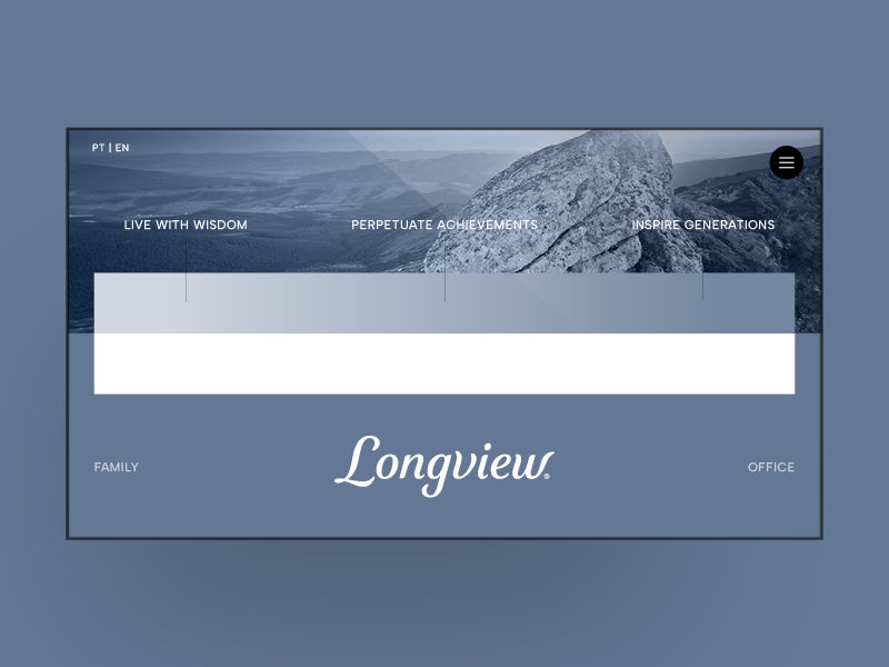 Capa do site LongView