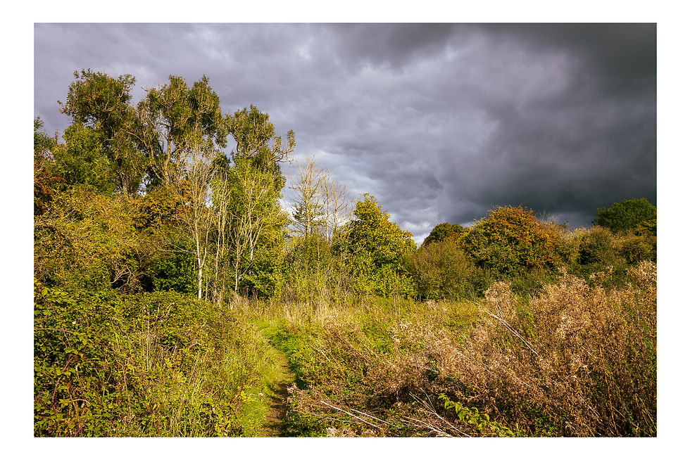Threatening sky
