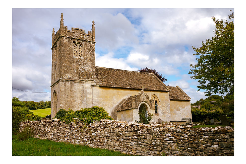 Departing St. Nicholas Church