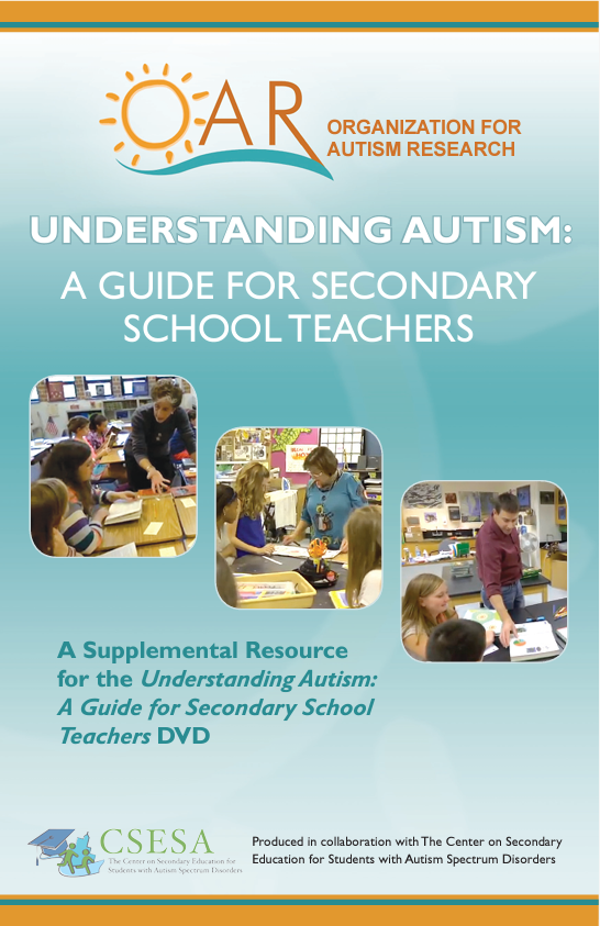 Understanding Autism Secondary Teachers Guide
