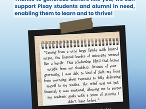 Thank you! We met our goal