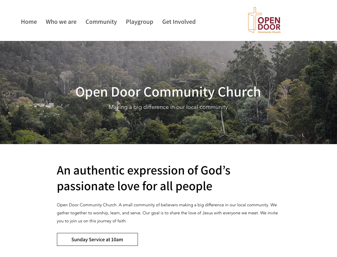 Open Door Community Care Inc. logo