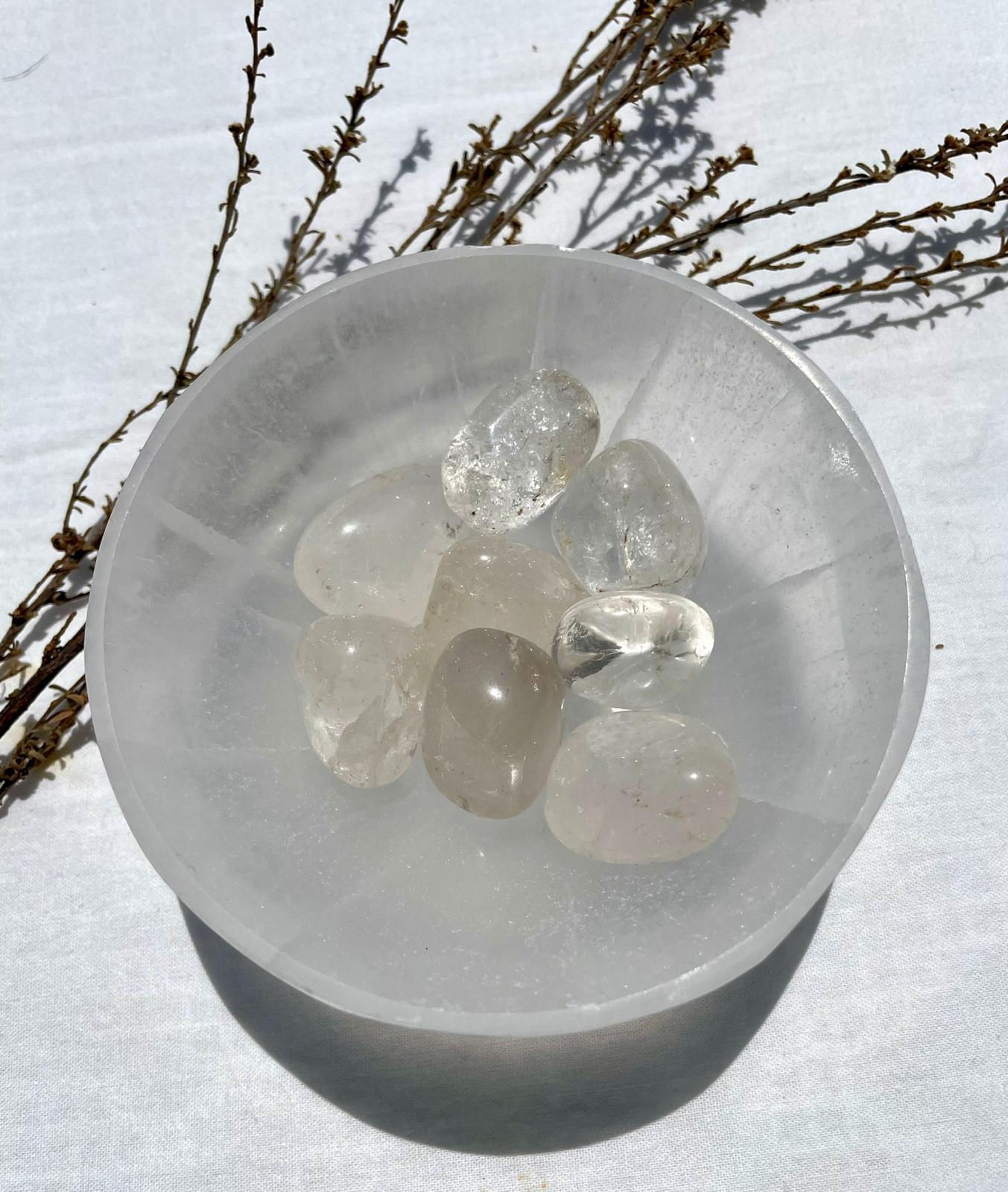 Clear Quartz Tumbled Stone