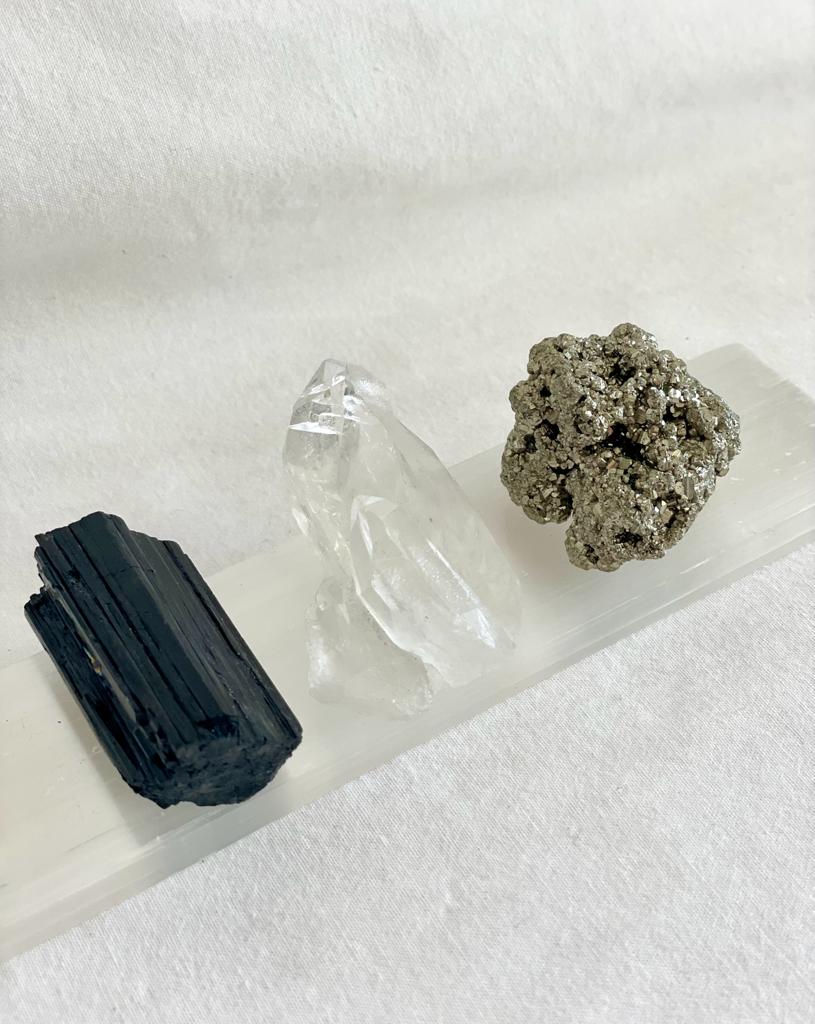 Thumbnail: Protection and Prosperity Crystal Trio