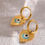 Thumbnail: Turquoise Eye Earrings