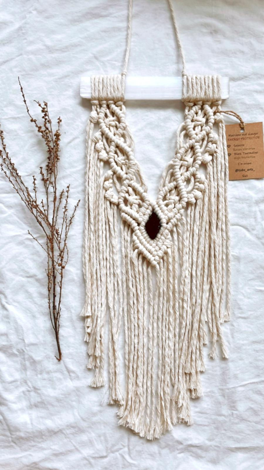 Thumbnail: 'The Protector' Selenite Hanger