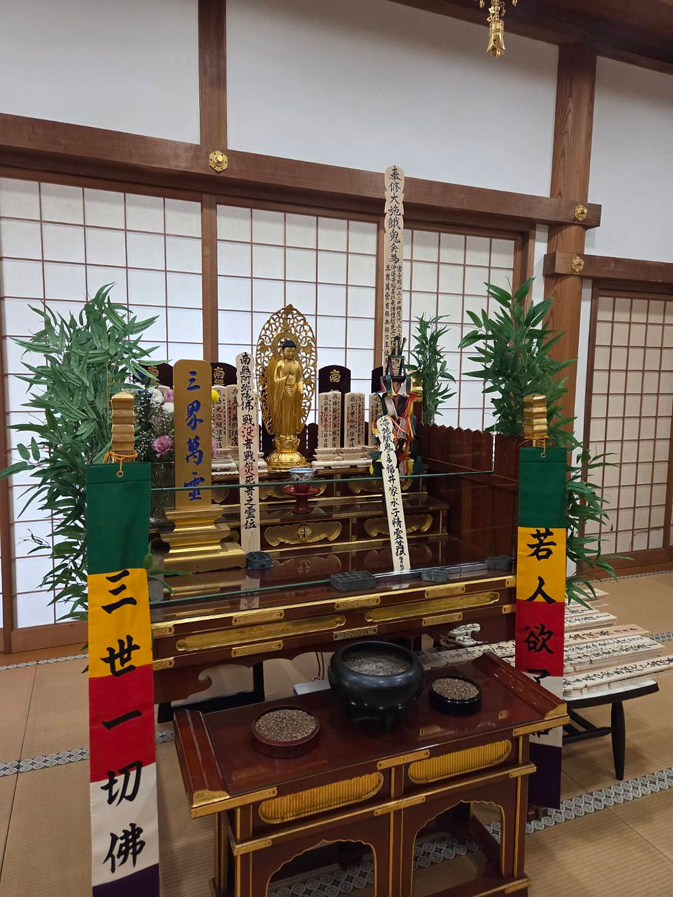 8/9　淨蓮寺　施餓鬼手伝い