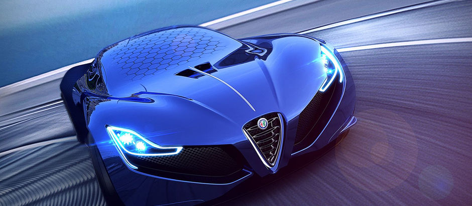 ALFA ROMEO C18 : L'IMAGINATION DU FUTUR...