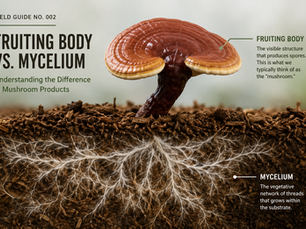 Fruiting Body vs. Mycelium: What’s the Difference?