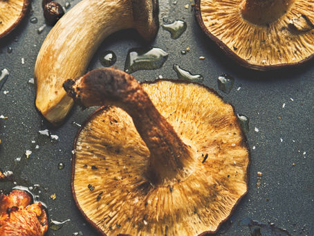 Garlic Butter Roasted Mushrooms