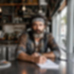 A clean kitchen counter with a tincture bottle next to a notebook and pen, showing someone journaling their wellness journey.