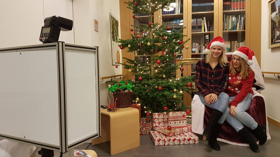 Fotobox für Weihnachtsfeier