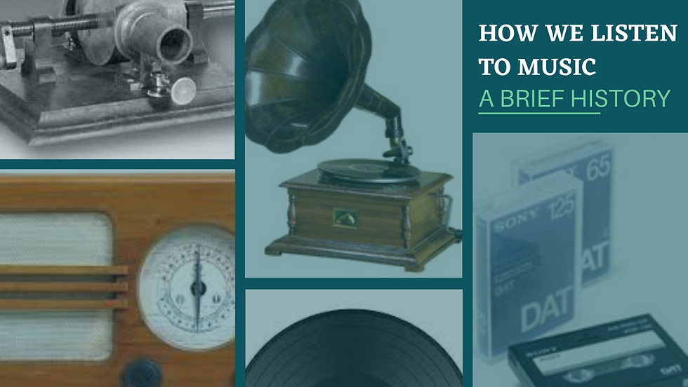 How We Listen to Music: A Brief History