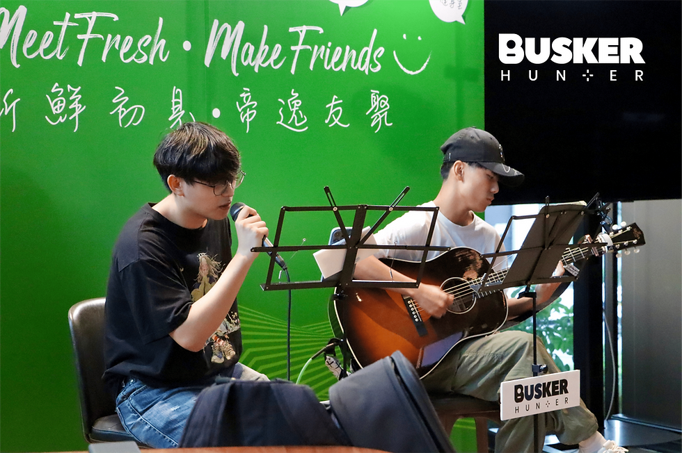 BuskerHunter Live Band Performance