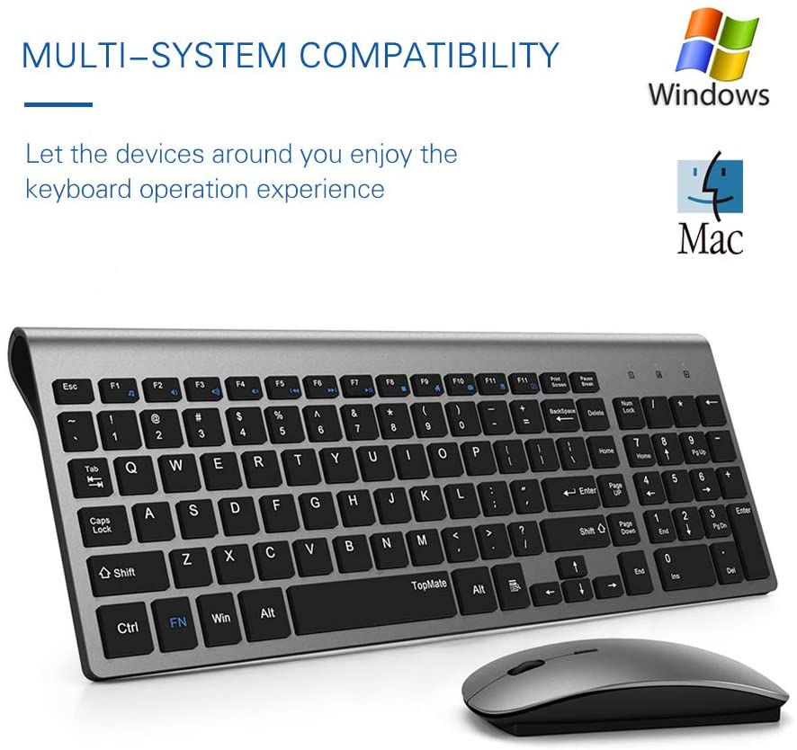 Miniatura: Wireless Keyboard And Ergonomic Mouse Set