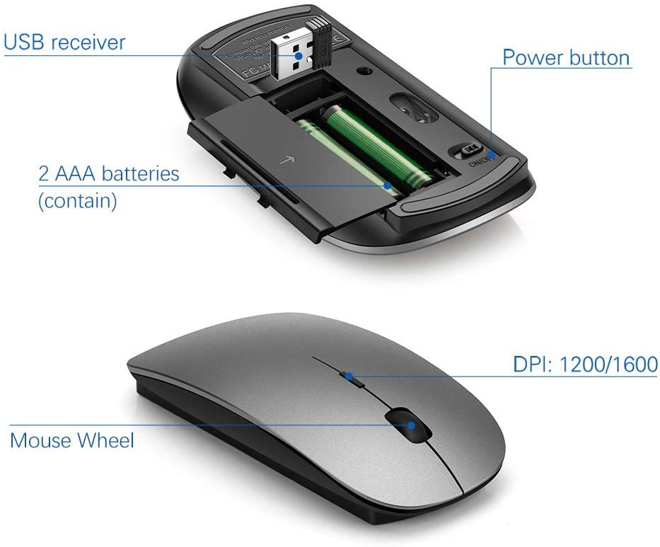 Miniatura: Wireless Keyboard And Ergonomic Mouse Set