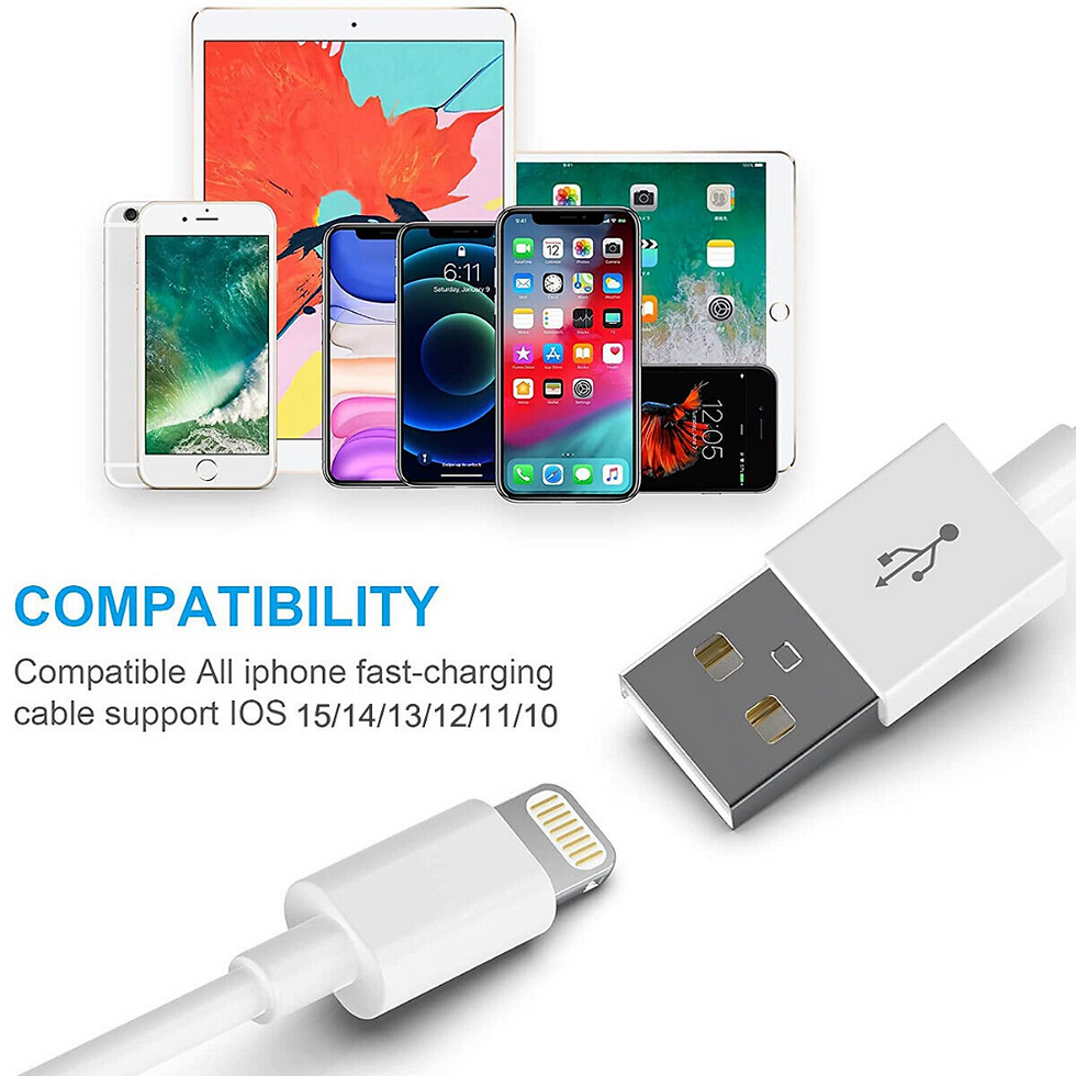 Miniatura: 1-3pack USB Charger Cable Cord For iPhone