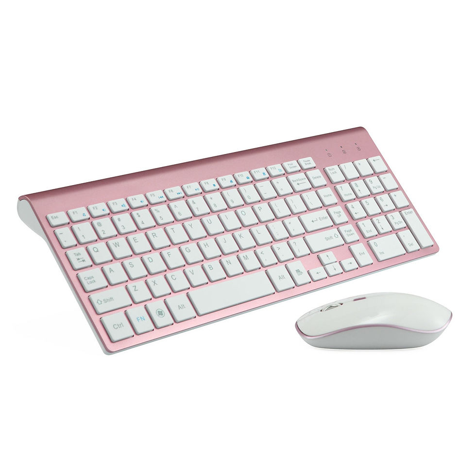 Miniatura: Wireless Keyboard And Ergonomic Mouse Set