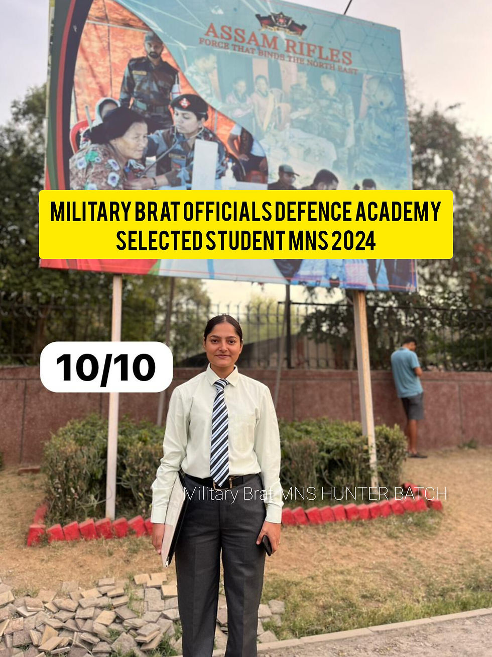 MNS INTERVIEW CRACKED BY MILITARY BRAT STUDENT