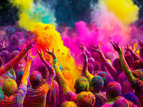Happy Holi 😊 Military Brat 🪖