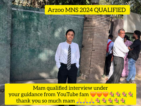 Next Steps After Qualifying MNS Interview Exam and Medical Test