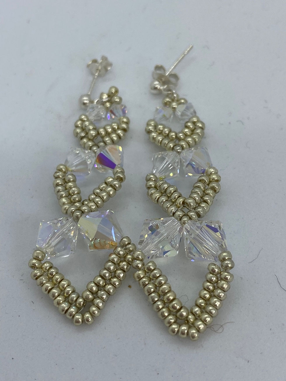 Thumbnail: 3 heart shape earrings