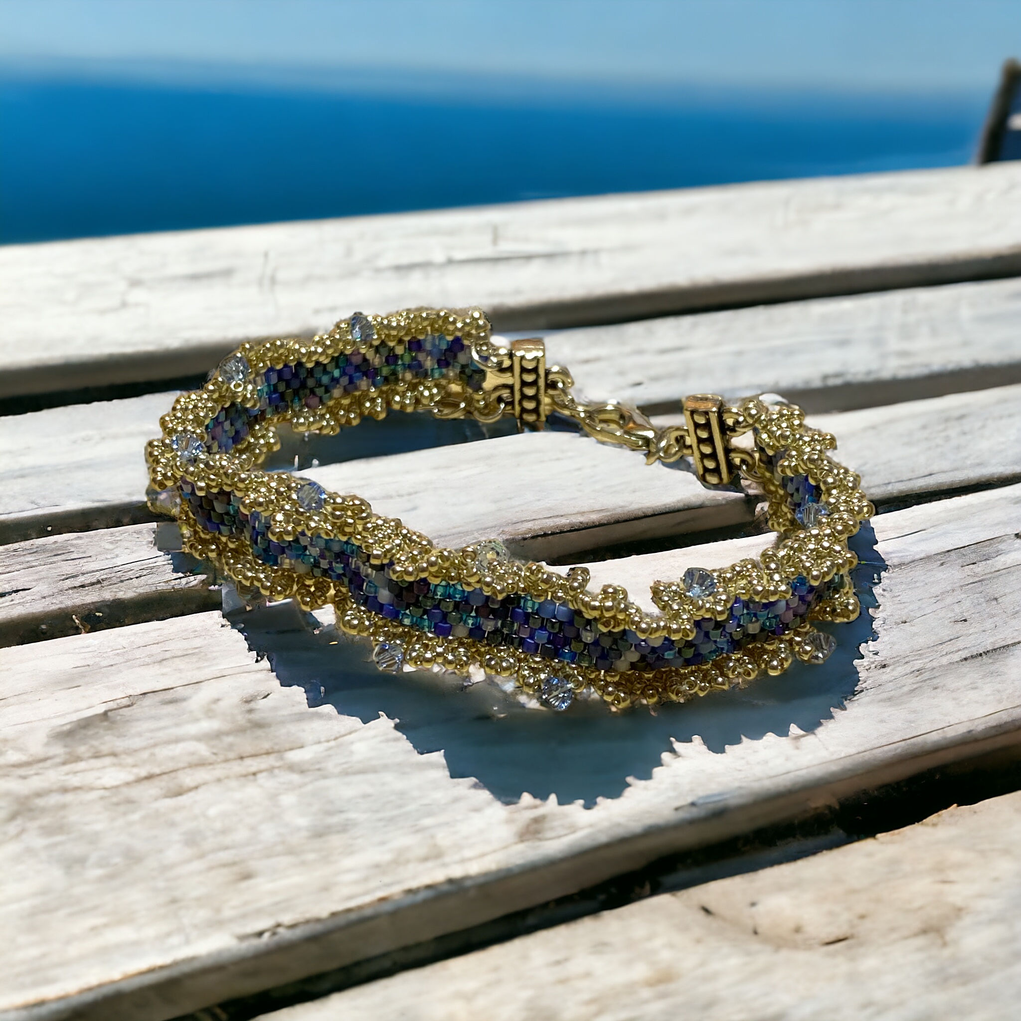 Mixed beads  bracelet small. 