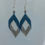 Thumbnail: 3D leaf earrings
